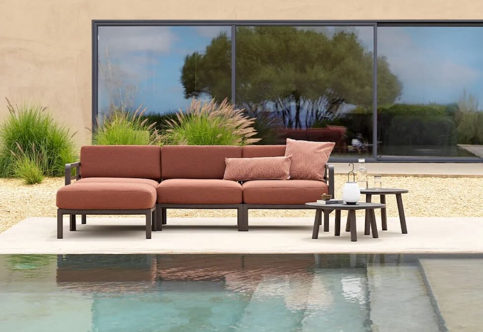 Max, the modular sofa that transforms outdoor spaces — and opens the door to the Mugals universe